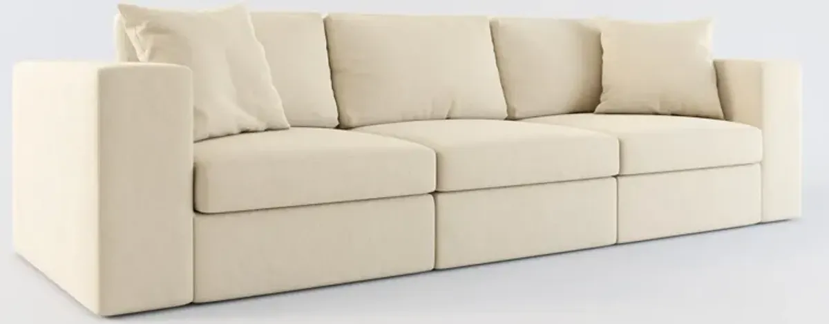 Collin Hybrid Comfort 3-Piece Sofa - Merrimac Ecru