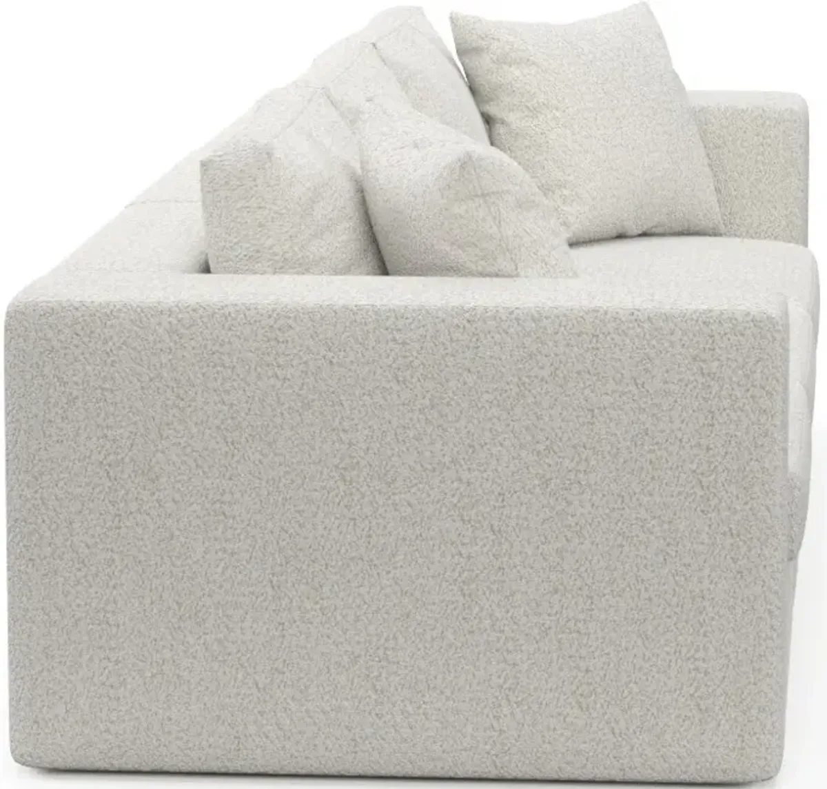 Collin Hybrid Comfort 3-Piece Sofa - River Rock Ivory