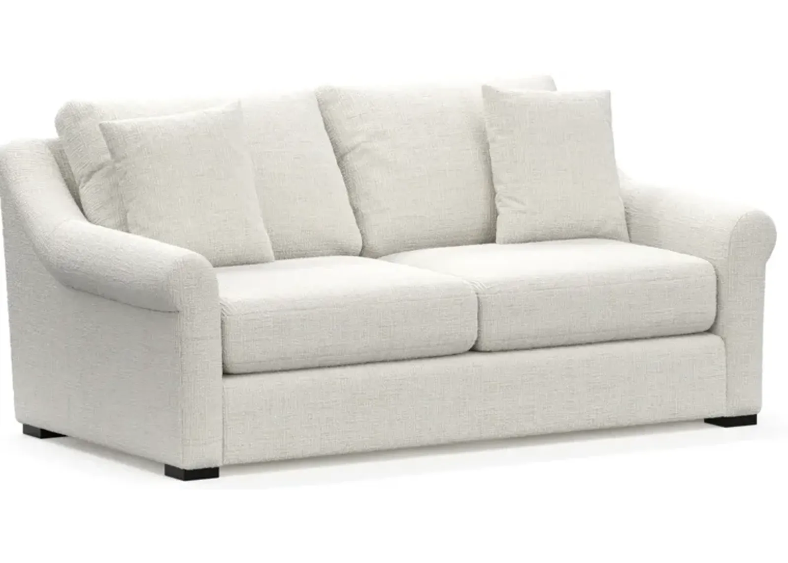 Bowery Foam Comfort 77" Sleeper Sofa - Bantu Pearl