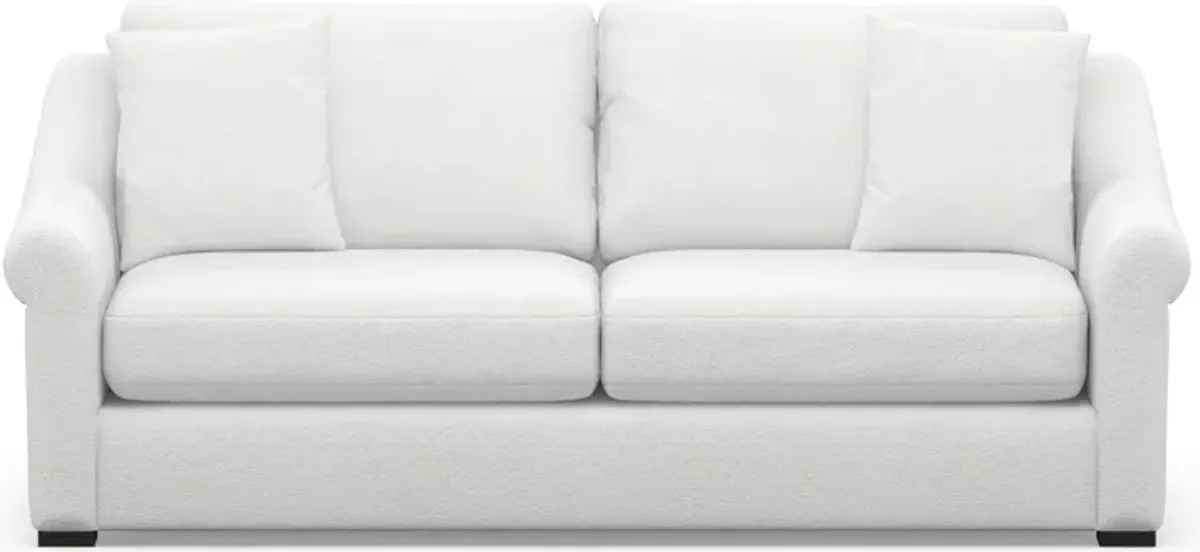 Bowery Foam Comfort 87" Sleeper Sofa - Lovie Chalk