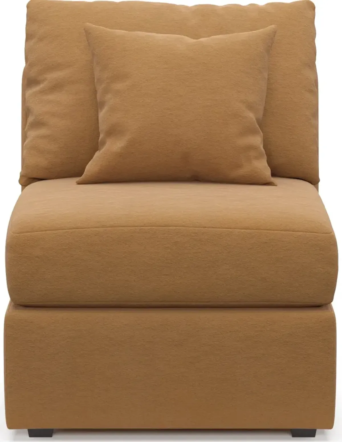 Nest Foam Comfort Armless Chair - Merrimac Topaz