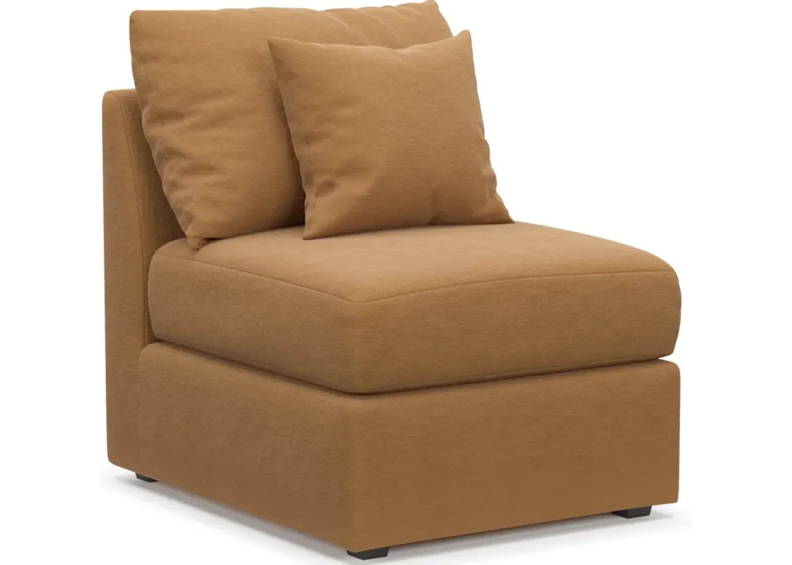 Nest Foam Comfort Armless Chair - Merrimac Topaz