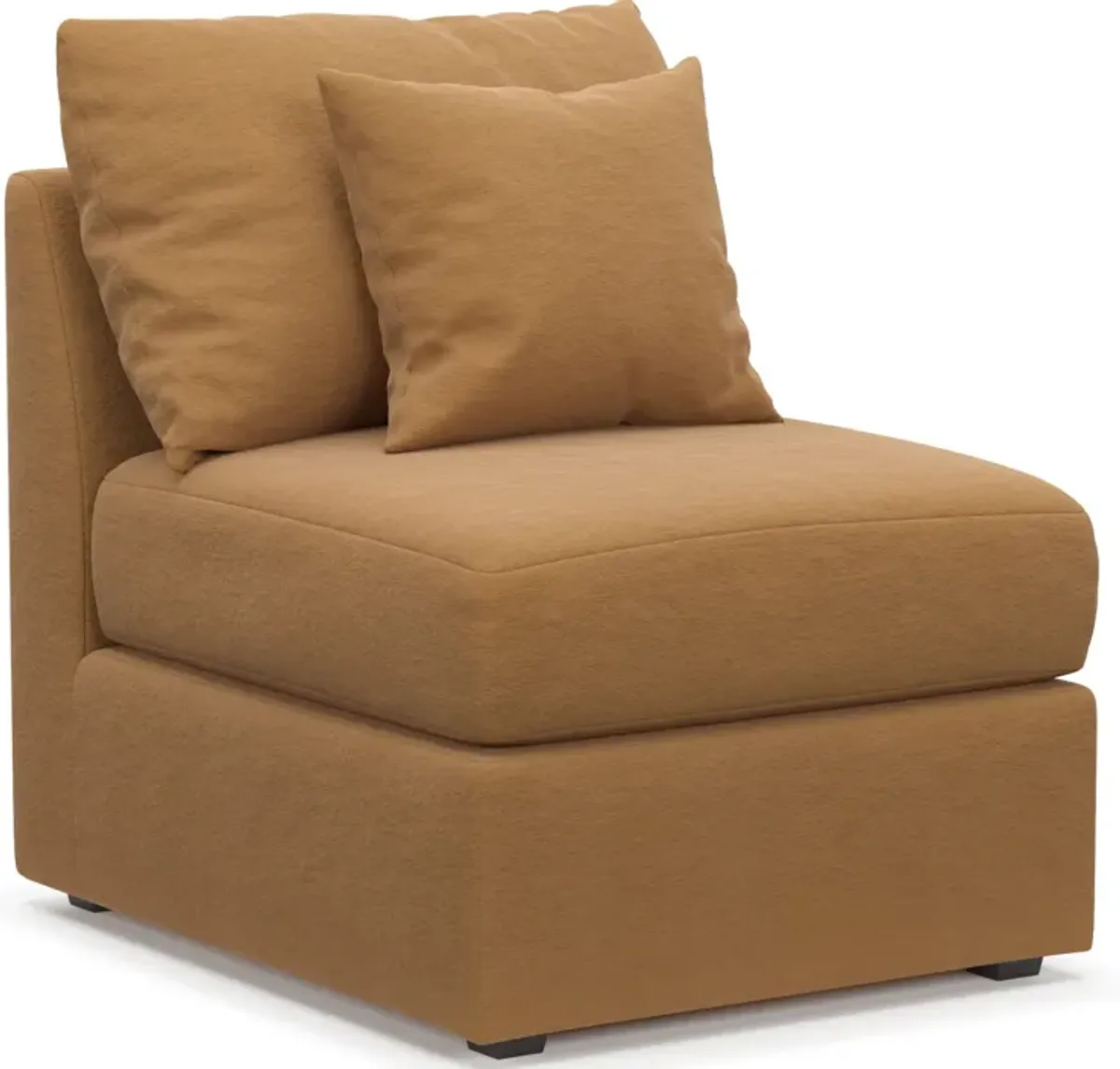 Nest Foam Comfort Armless Chair - Merrimac Topaz