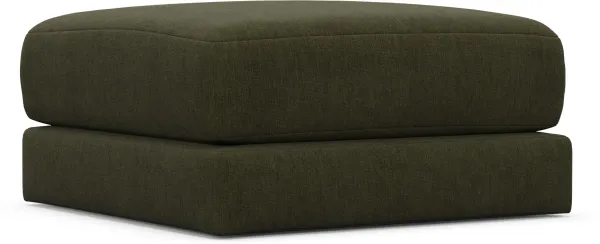Nest Foam Comfort Ottoman - Marina Moss