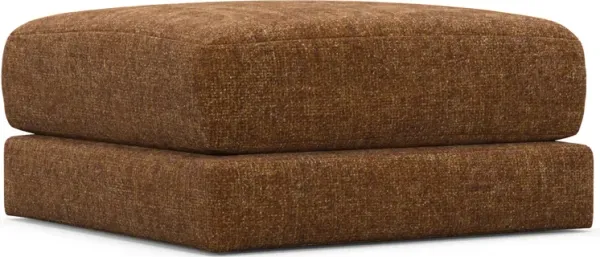 Nest Foam Comfort Ottoman - Sundar Spice