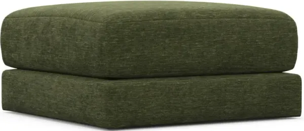 Nest Foam Comfort Ottoman - Luscious Green