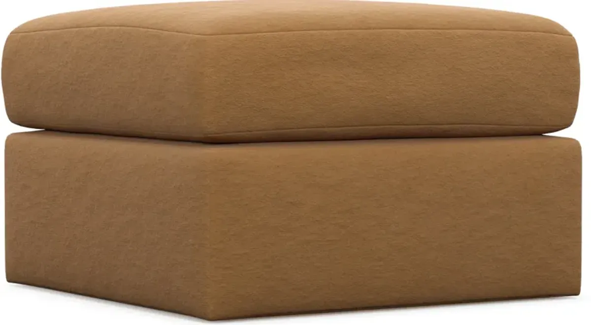 Nest Foam Comfort Tall Ottoman - Merrimac Topaz