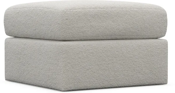 Nest Foam Comfort Ottoman - Texel Gray