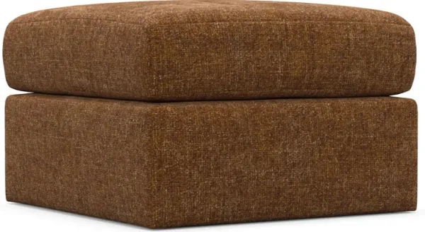 Nest Foam Comfort Ottoman - Sundar Spice