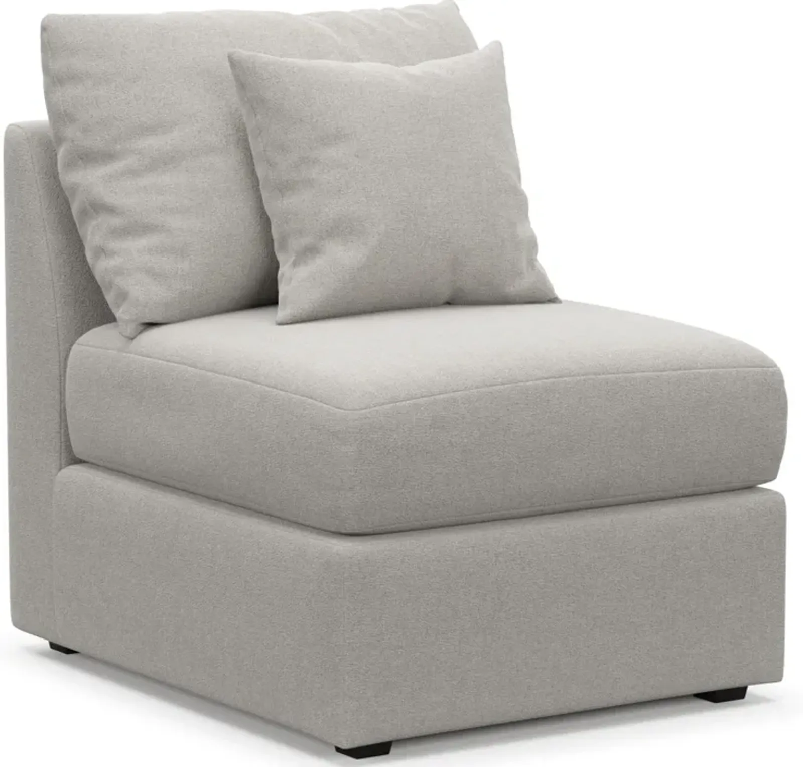 Nest Foam Comfort Armless Chair - Basker Dove