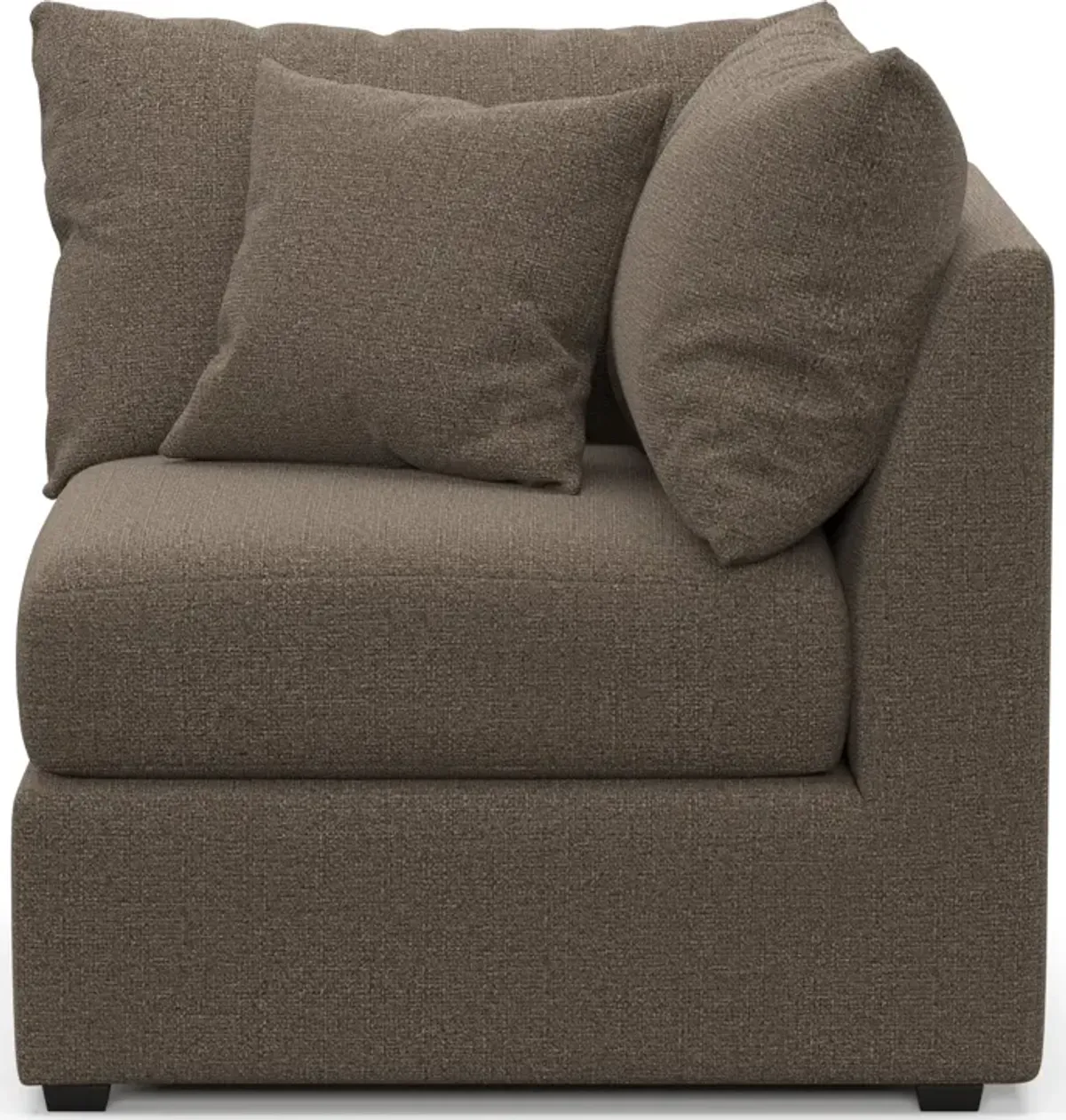 Nest Foam Comfort Corner Chair - Liv Umber