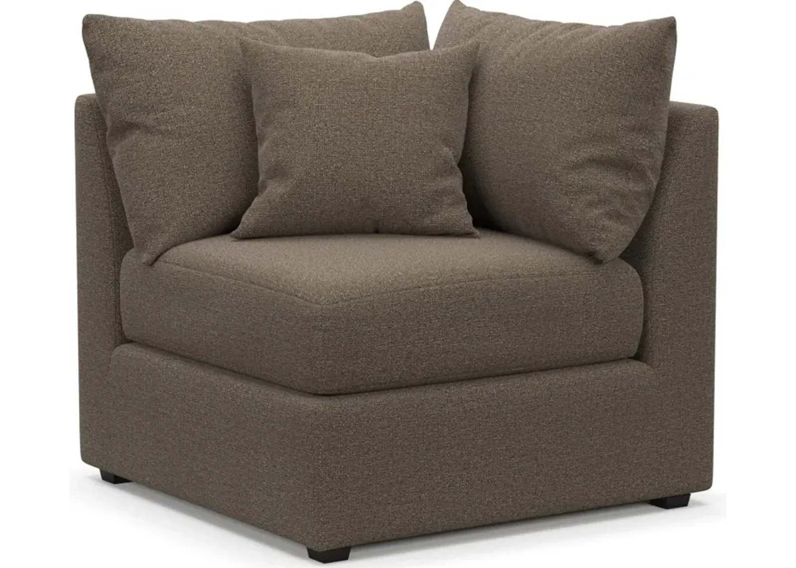 Nest Foam Comfort Corner Chair - Liv Umber