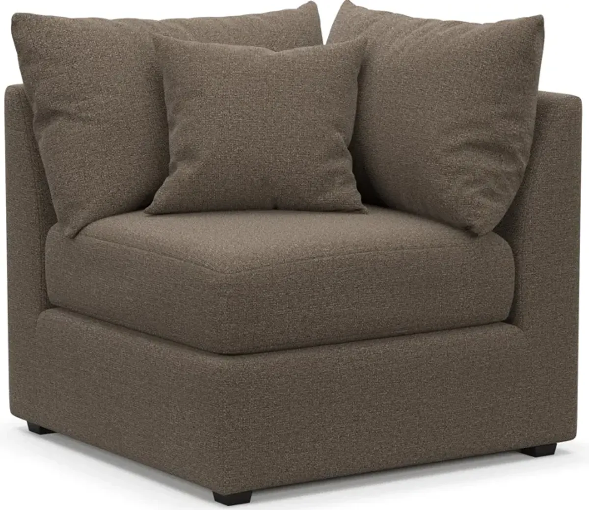 Nest Foam Comfort Corner Chair - Liv Umber