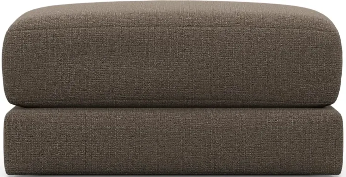 Nest Foam Comfort Short Ottoman - Liv Umber