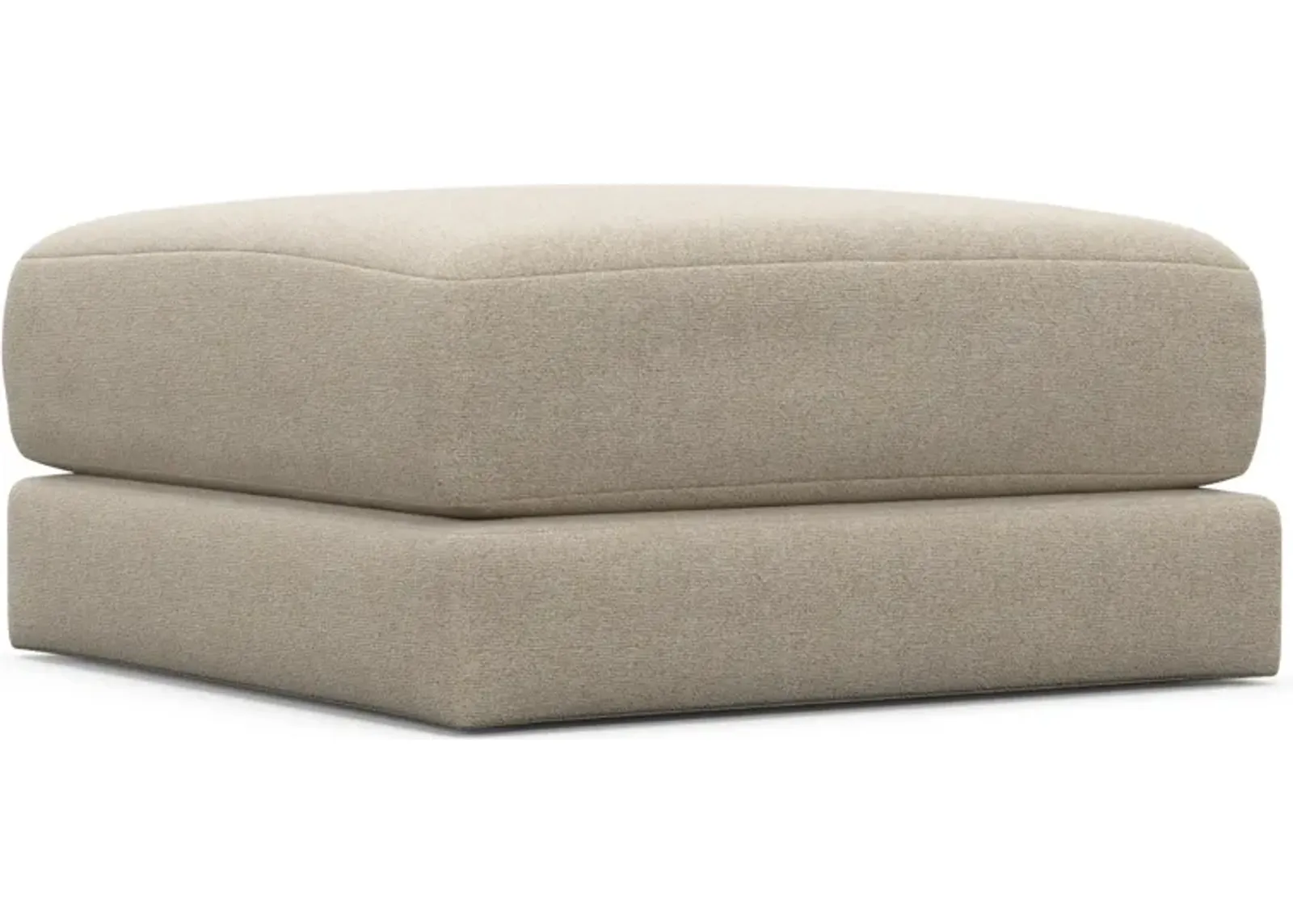 Nest Foam Comfort Short Ottoman - Basker Antique