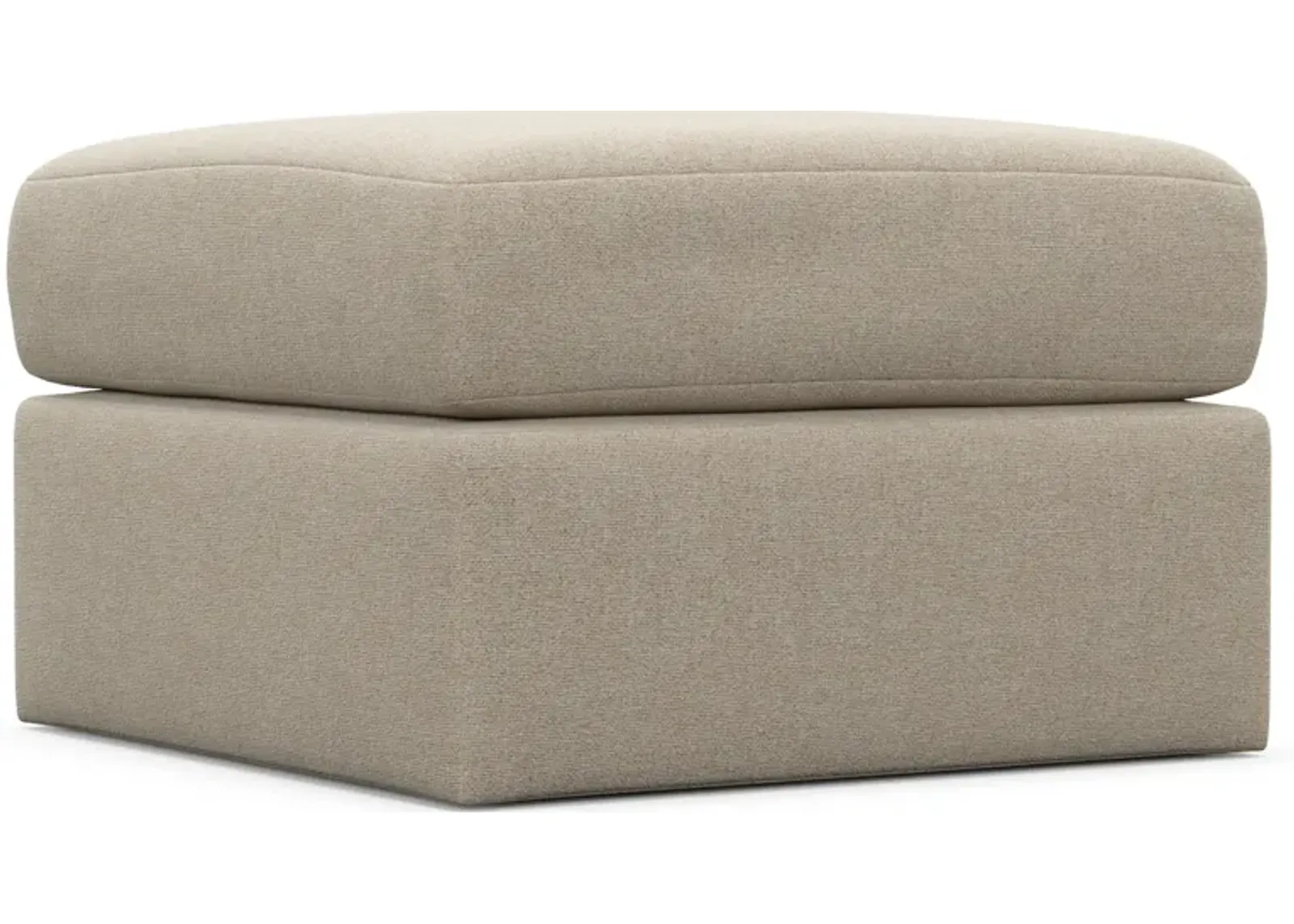 Nest Foam Comfort Tall Ottoman - Basker Antique