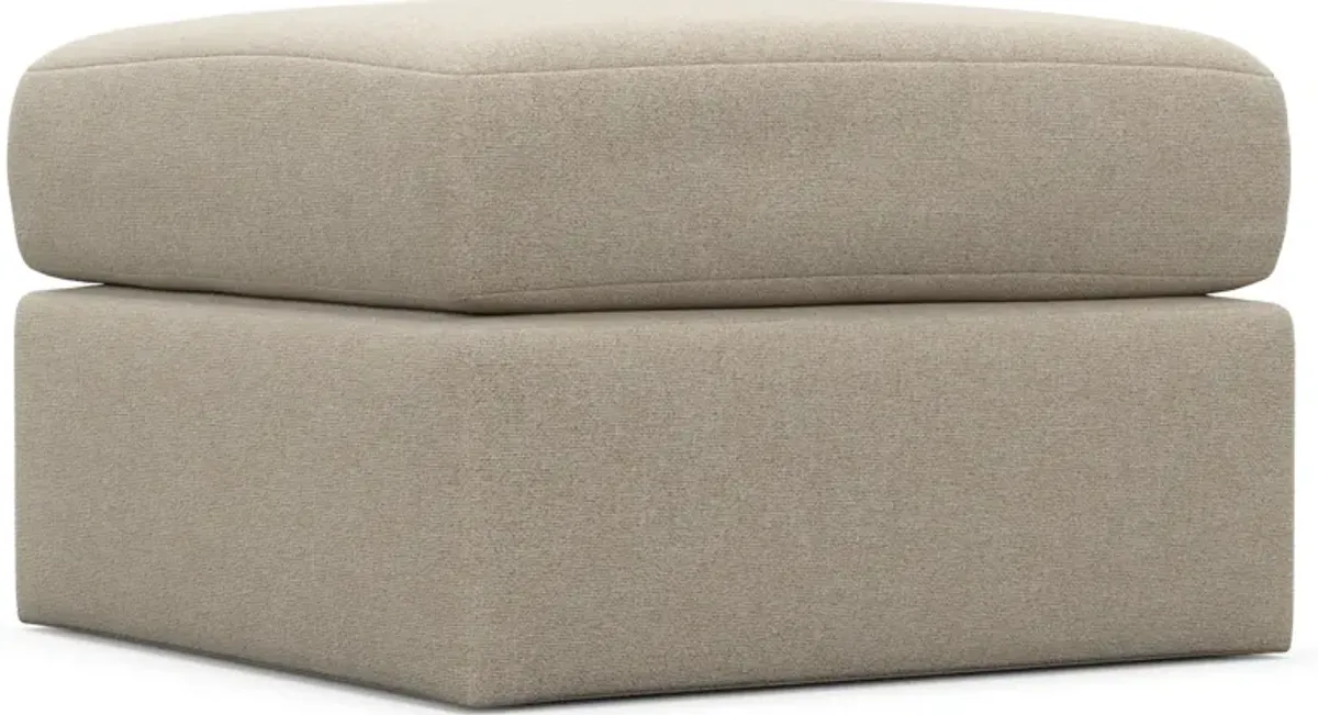 Nest Foam Comfort Tall Ottoman - Basker Antique