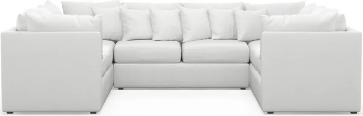 Nest Foam Comfort 3-Piece Pit Sectional - Lovie Chalk