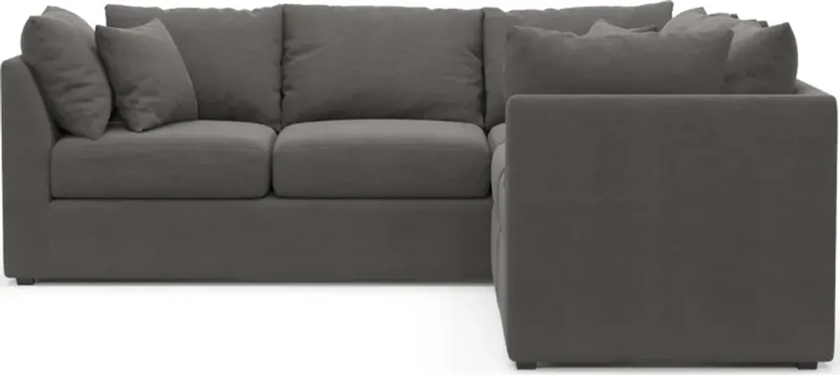 Nest Foam Comfort 3-Piece Small Sectional - Merrimac Ash