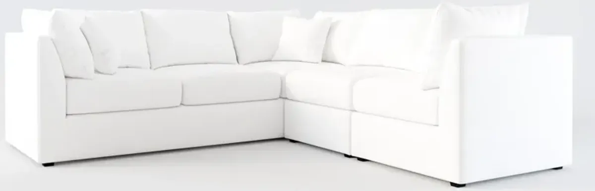 Nest Foam Comfort 3-Piece Small Sectional - Lovie Chalk