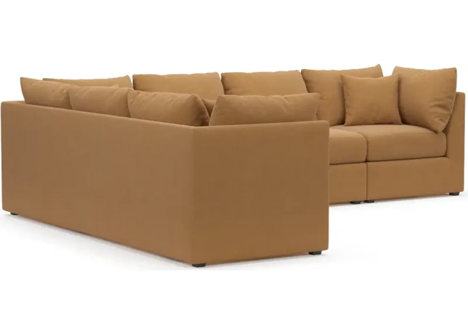 Nest Foam Comfort 3-Piece Large Sectional - Merrimac Topaz