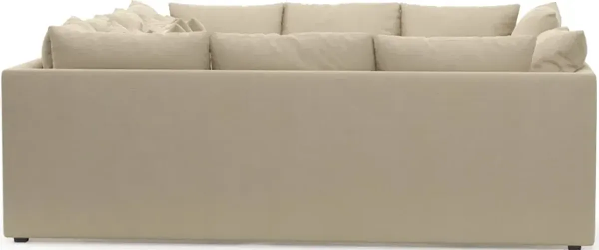 Nest Foam Comfort 5-Piece Pit Sectional - Merrimac Ecru