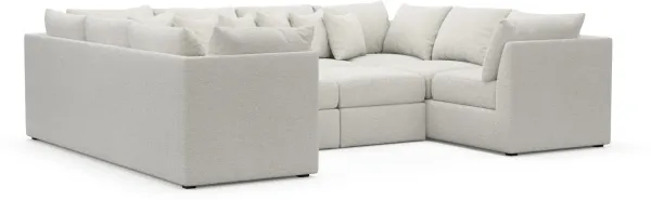 Nest Foam Comfort Sectional - Texel Gray