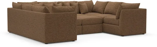Nest Foam Comfort Sectional - Balvi Truffle