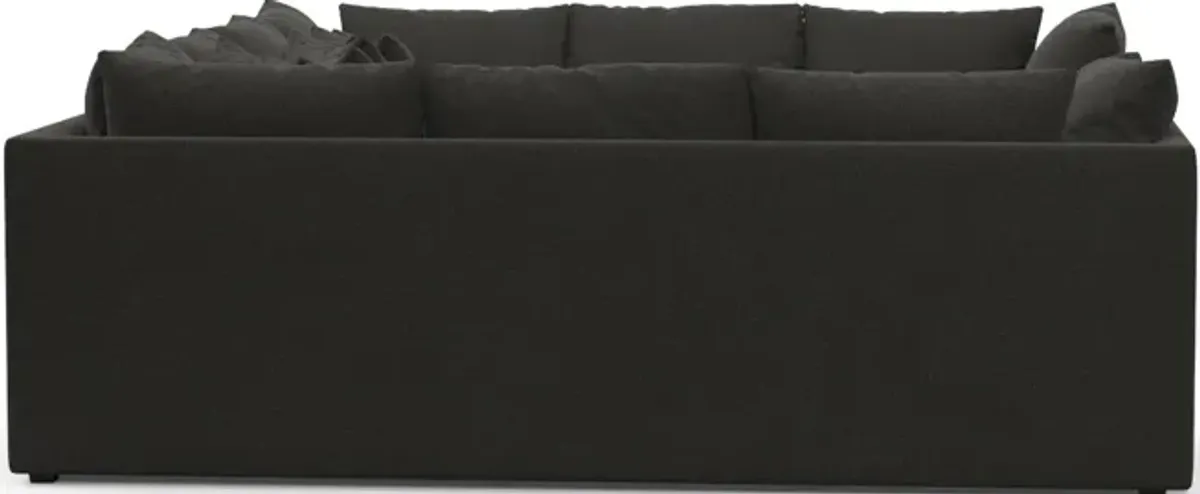 Nest Foam Comfort 3-Piece Pit Sectional - Liv Onyx