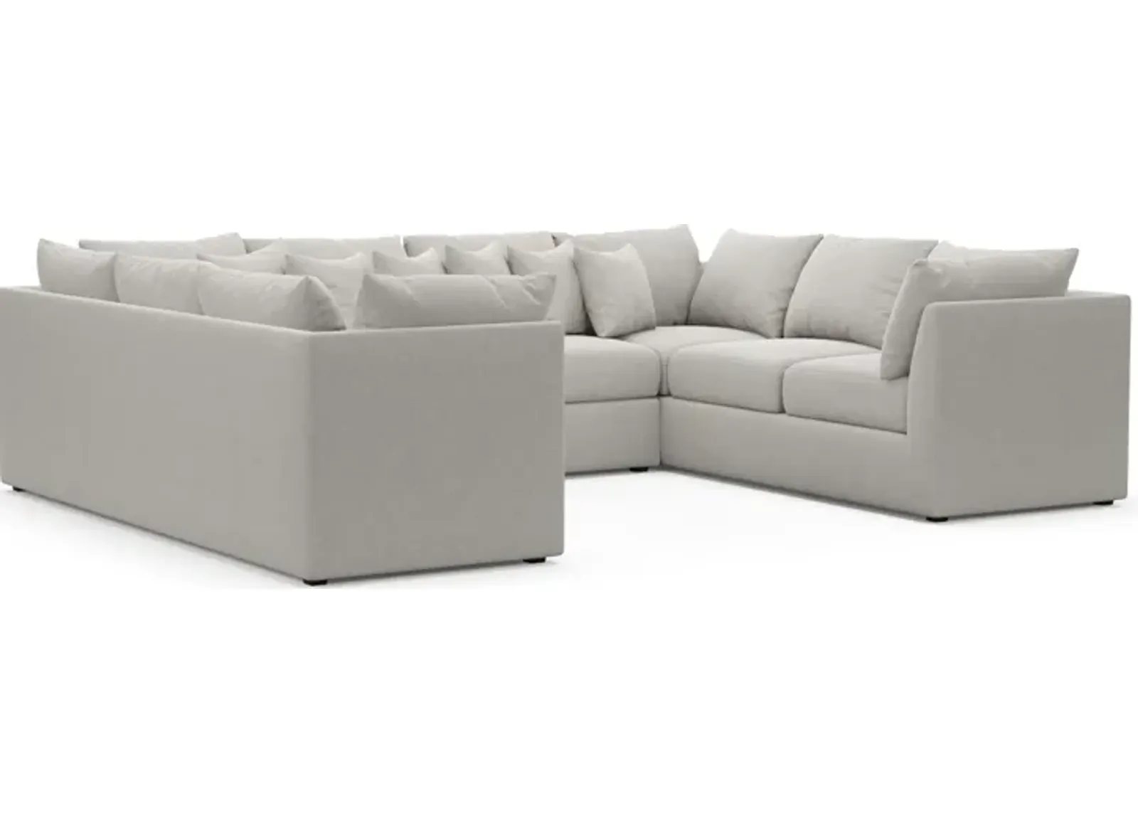 Nest Foam Comfort 3-Piece Pit Sectional - Basker Dove