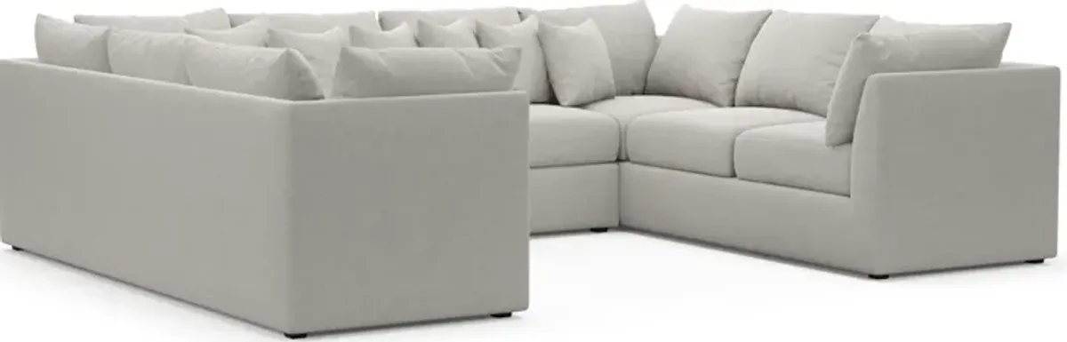 Nest Foam Comfort 3-Piece Pit Sectional - Basker Dove