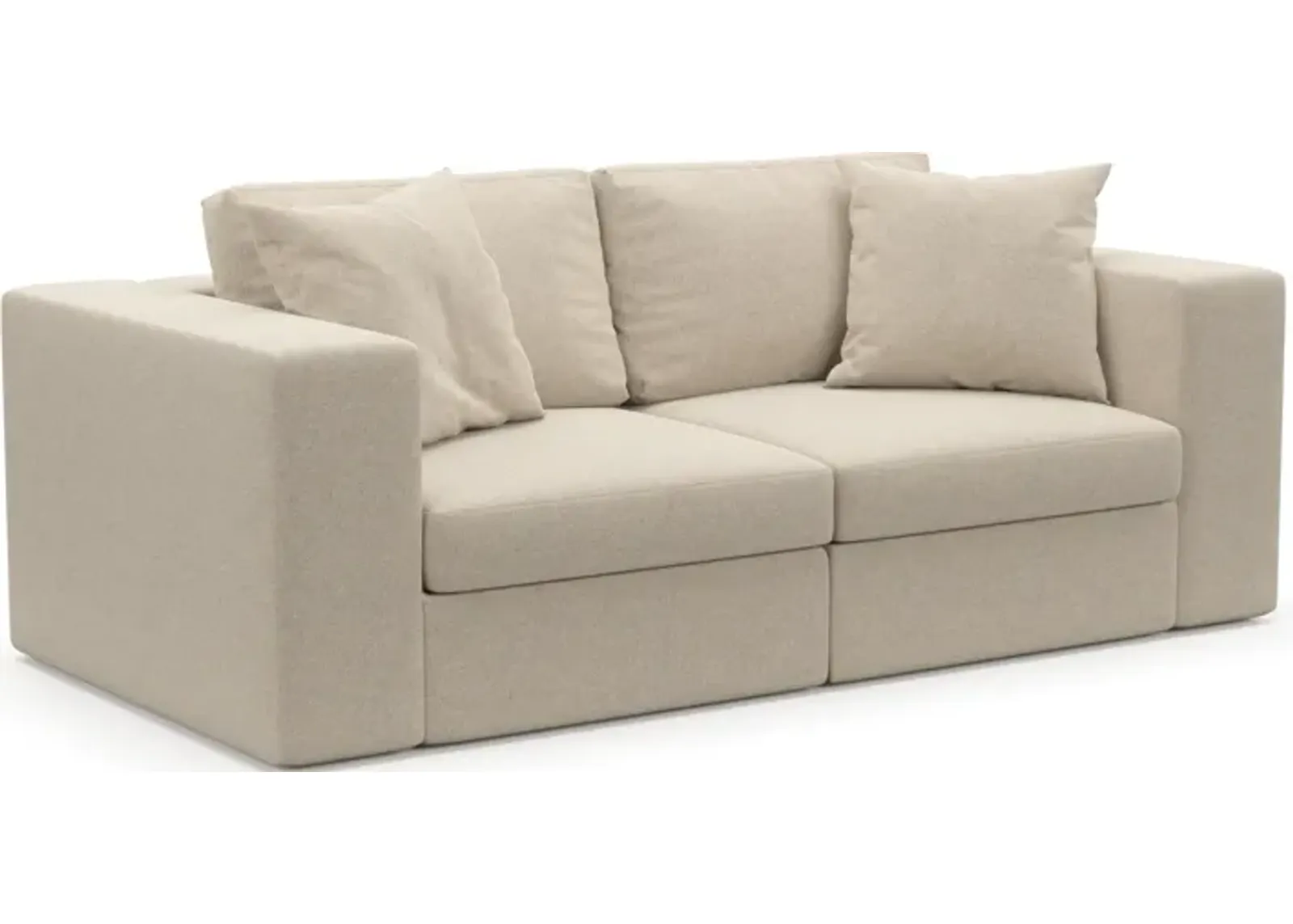 Collin Hybrid Comfort 2-Piece Sofa - Basker Antique