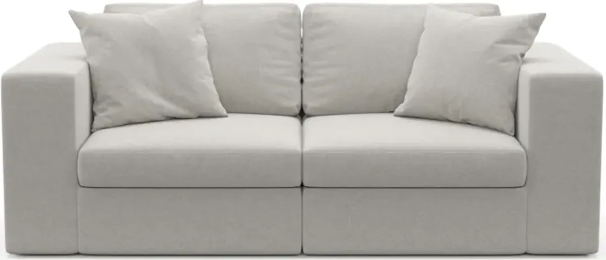 Collin Hybrid Comfort 2-Piece Sofa - Basker Dove