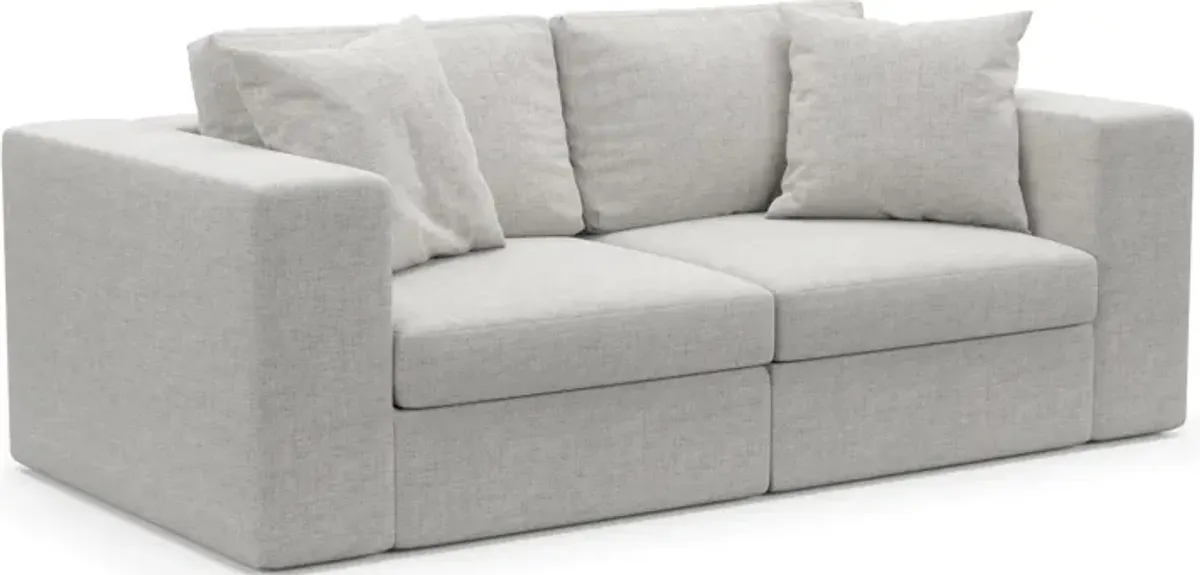 Collin Hybrid Comfort 2-Piece Sofa - Adario Fog