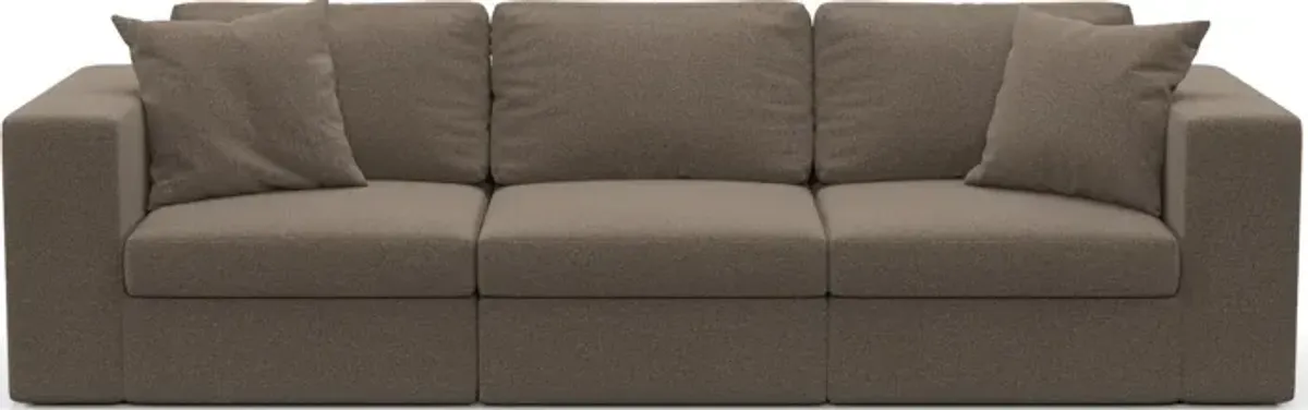 Collin Foam Comfort 3-Piece Sofa - Liv Umber