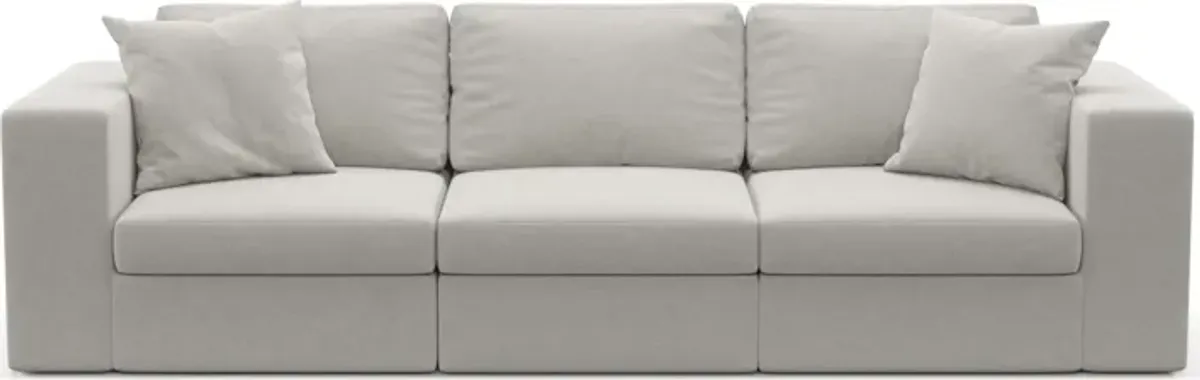 Collin Foam Comfort 3-Piece Sofa - Basker Dove