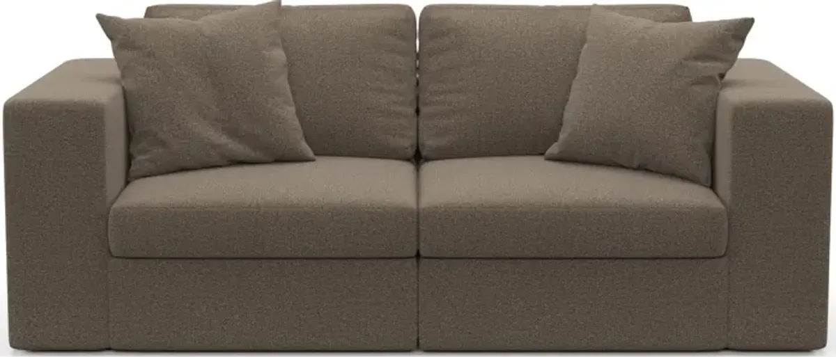 Collin Foam Comfort 2-Piece Sofa - Liv Umber