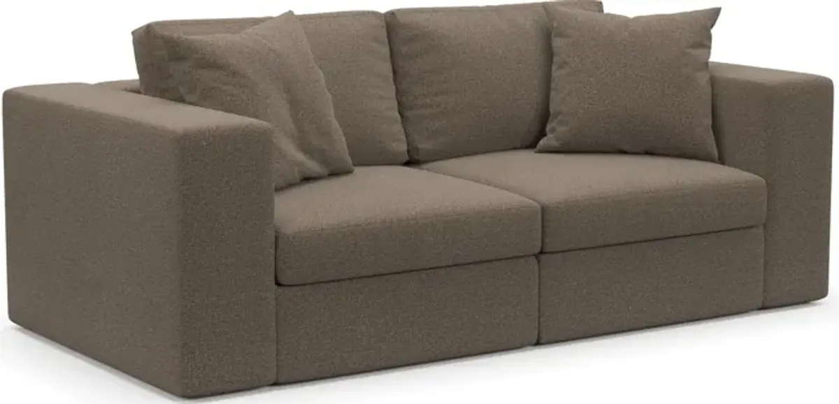 Collin Foam Comfort 2-Piece Sofa - Liv Umber