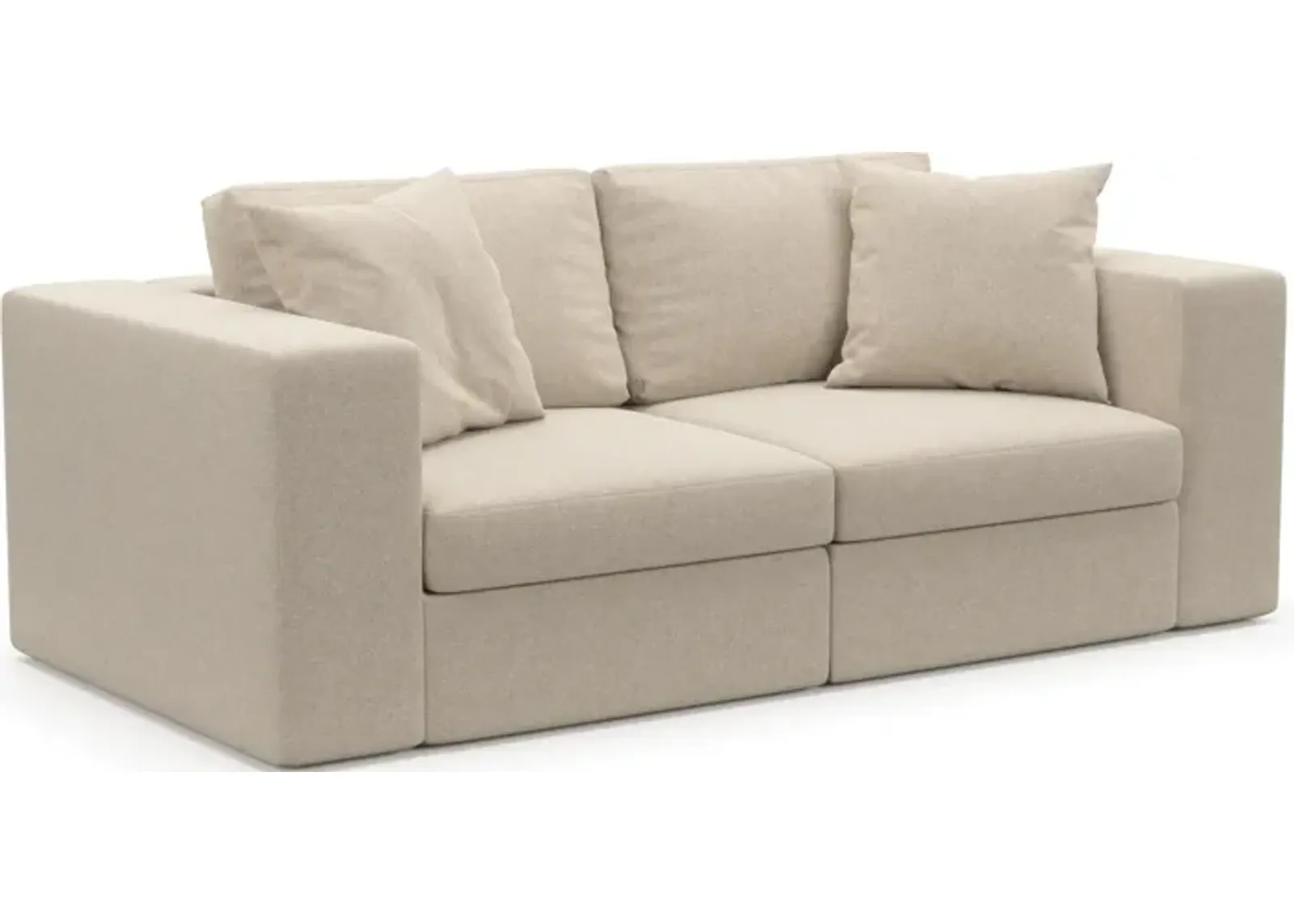 Collin Foam Comfort 2-Piece Sofa - Basker Antique