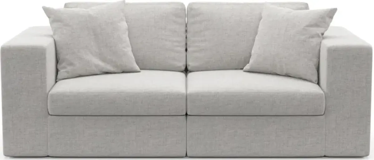 Collin Foam Comfort 2-Piece Sofa - Adario Fog