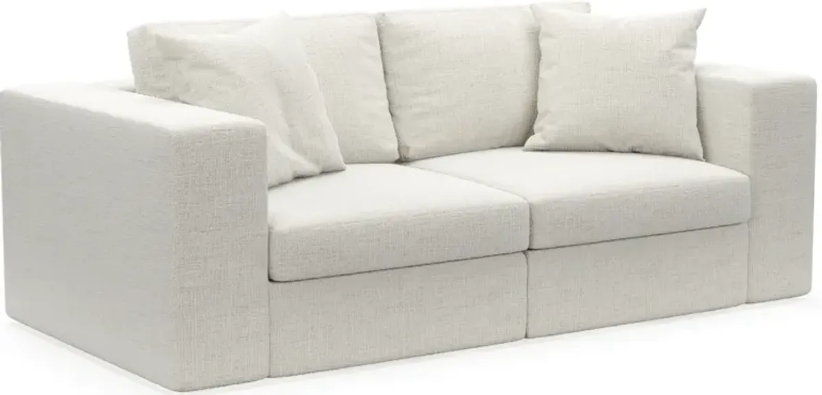 Collin Hybrid Comfort 2-Piece Sofa - Bantu Pearl