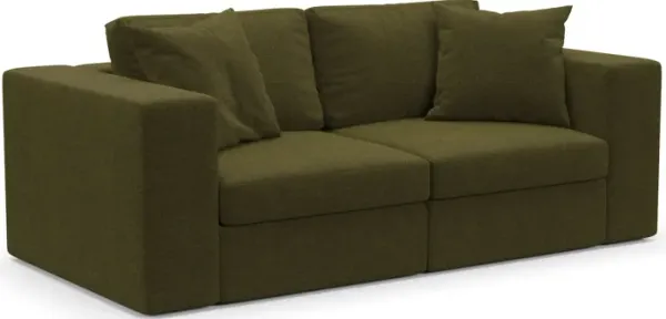 Collin Hybrid Comfort Sofa - Midcentury Peat