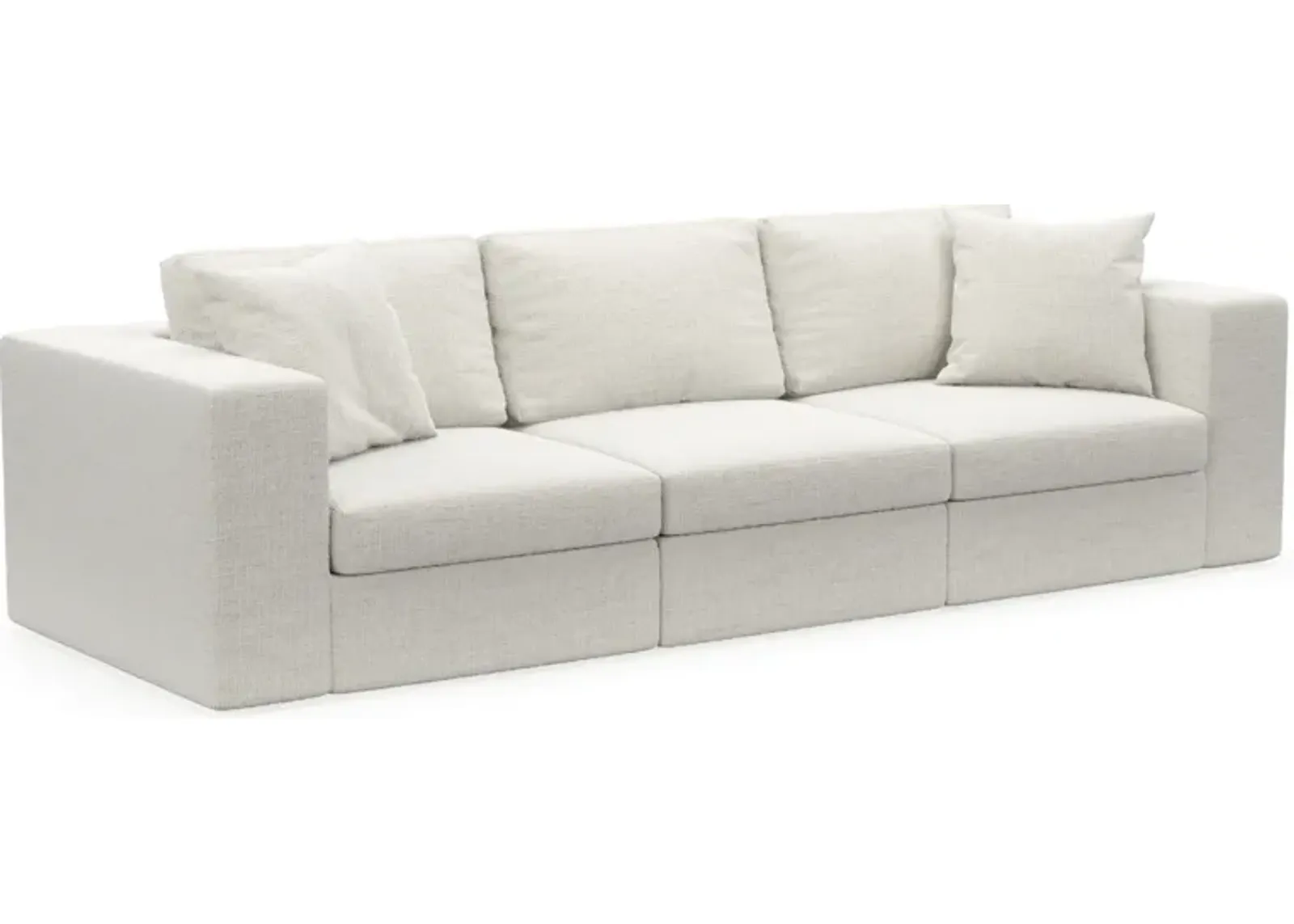 Collin Foam Comfort 3-Piece Sofa - Bantu Pearl