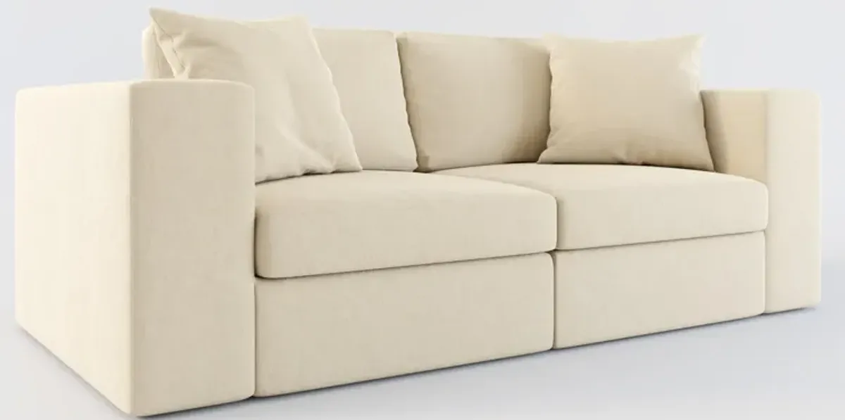 Collin Foam Comfort 2-Piece Sofa - Merrimac Ecru