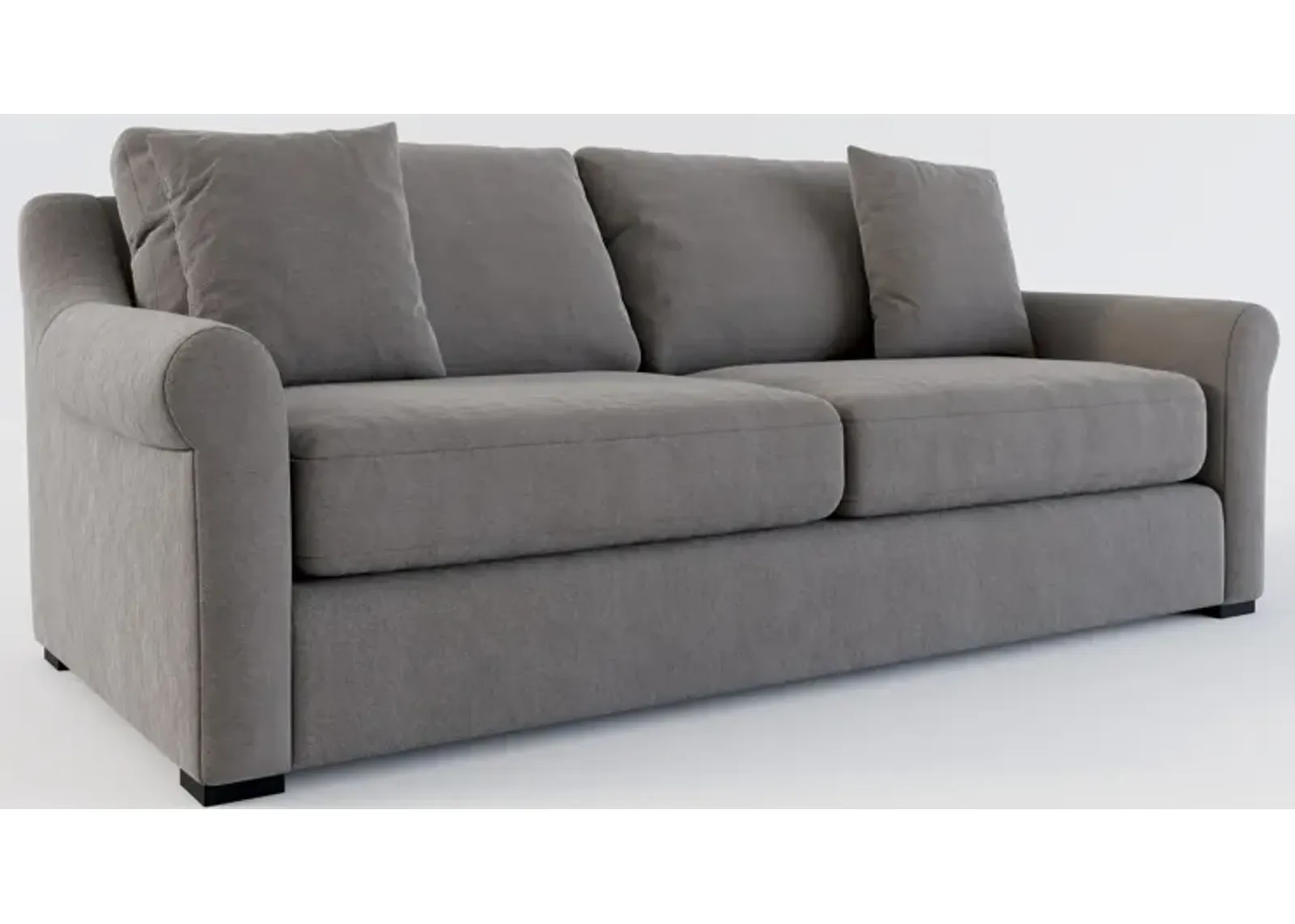 Bowery Foam Comfort 87" Sofa - Merrimac Ash