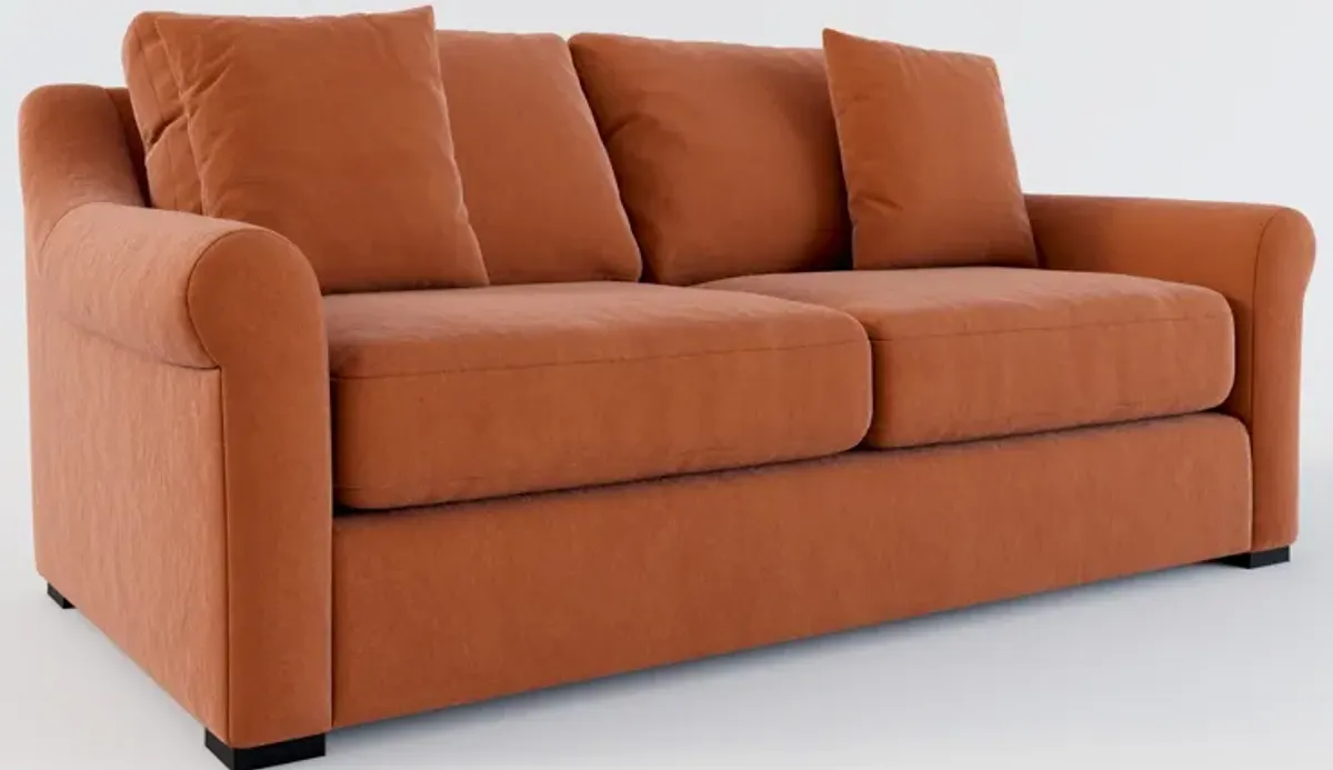 Bowery Foam Comfort 77" Sofa - Merrimac Brick