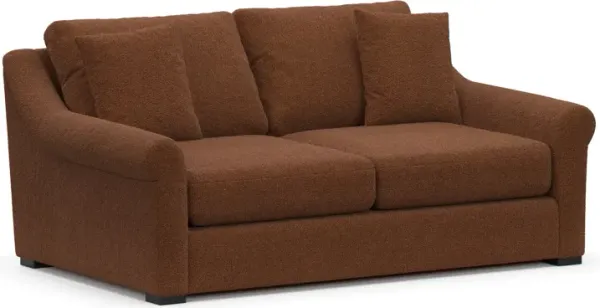 Bowery Foam Comfort Sofa - Nora Chocolate