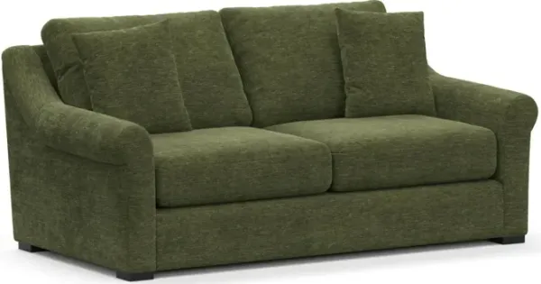 Bowery Foam Comfort Sofa - Luscious Green