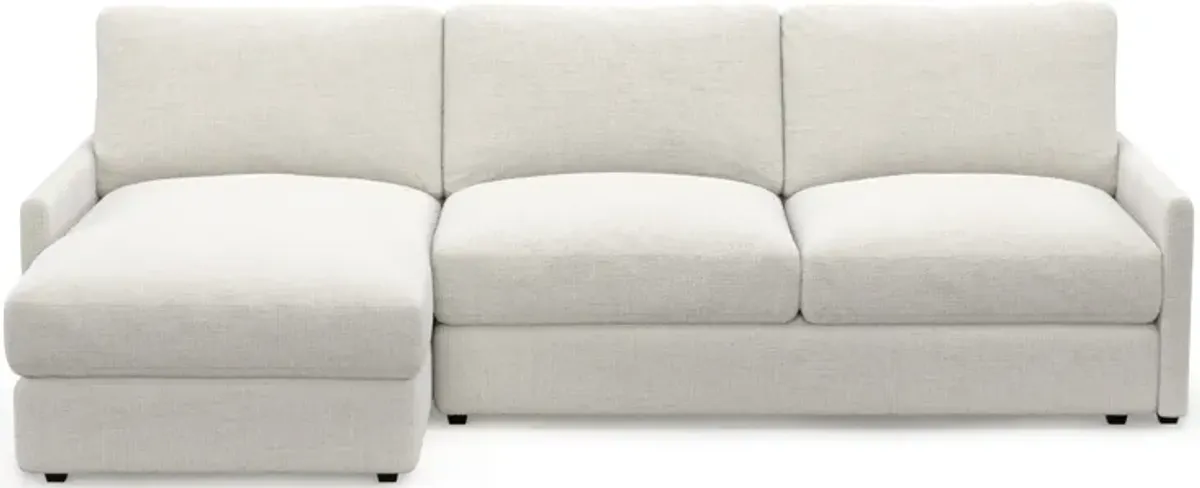 Jasper Foam Comfort 2-Piece Sectional with Left-Facing Chaise - Bantu Pearl