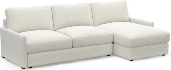 Jasper Hybrid Comfort 2-Piece Sectional - Bantu Pearl